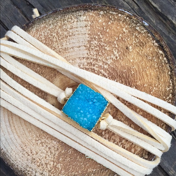 Jewelry - Handmade - Leather Wrap Bracelet