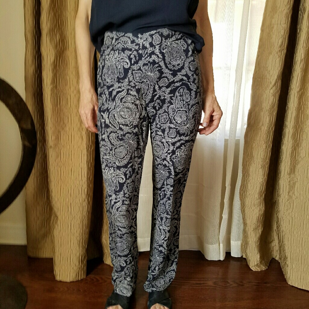 Theory print pants