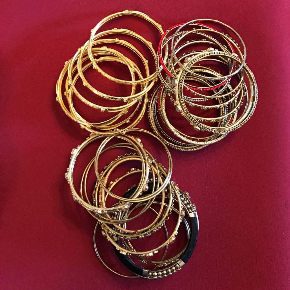 Gold Bangle Bundle