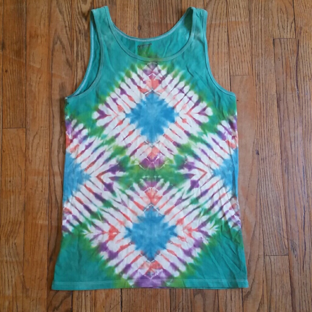Custom Hand-Made Tie-Dye Tank Top
