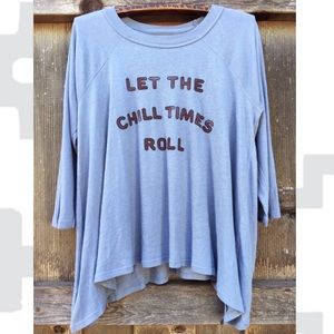 Mate the Label "let the chill times roll" raglan