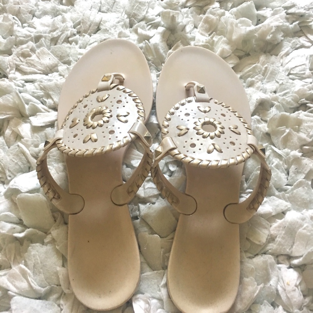 Jack Rogers Jelly Flip Flops