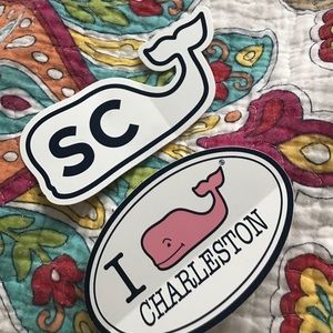 Vineyard vines stickers.