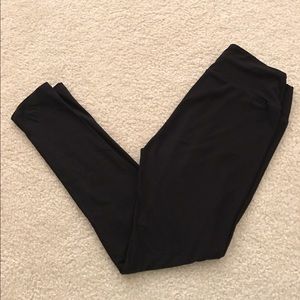 Solid Black OS LuLaRoe Leggings