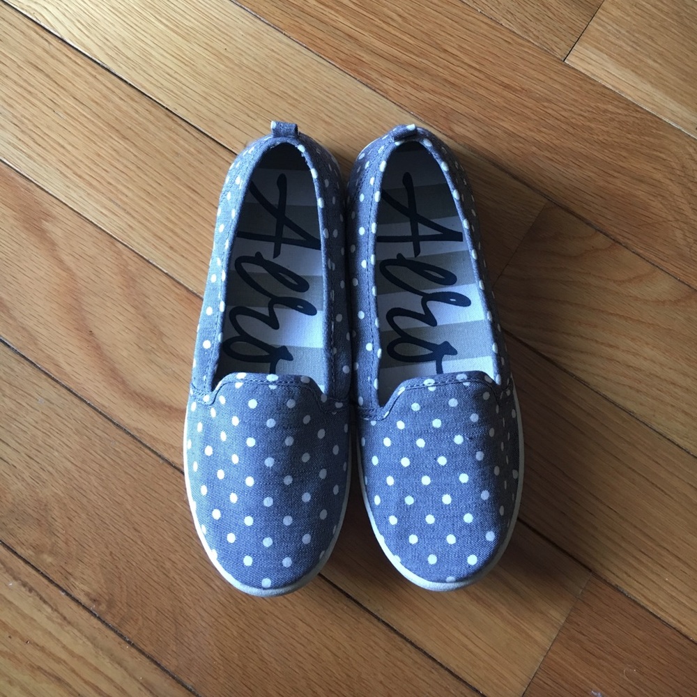Aeropostale Polka Dot Slip-on