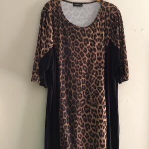 Leopard print dress