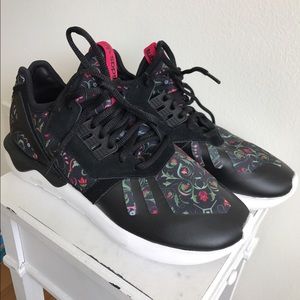 Adidas floral tubular