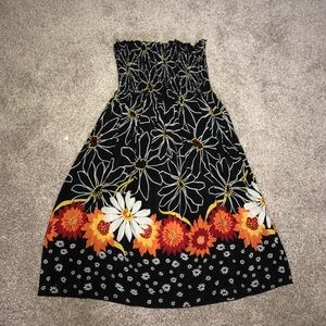 Flower Anthropologie dress