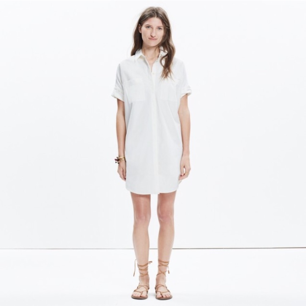 Madewell Courier Shirt Dress (Only used once)