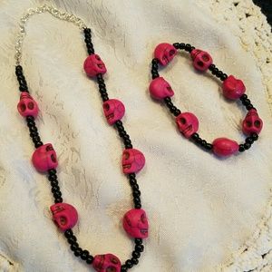 Necklace and bracelet