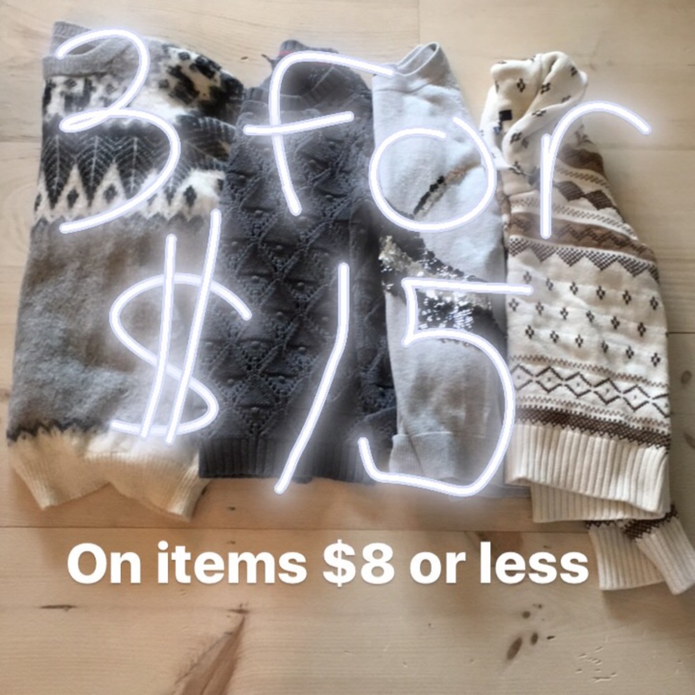 Bundle 3 for $15