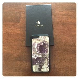 MIKOL real marble amethyst iPhone 6 Plus case