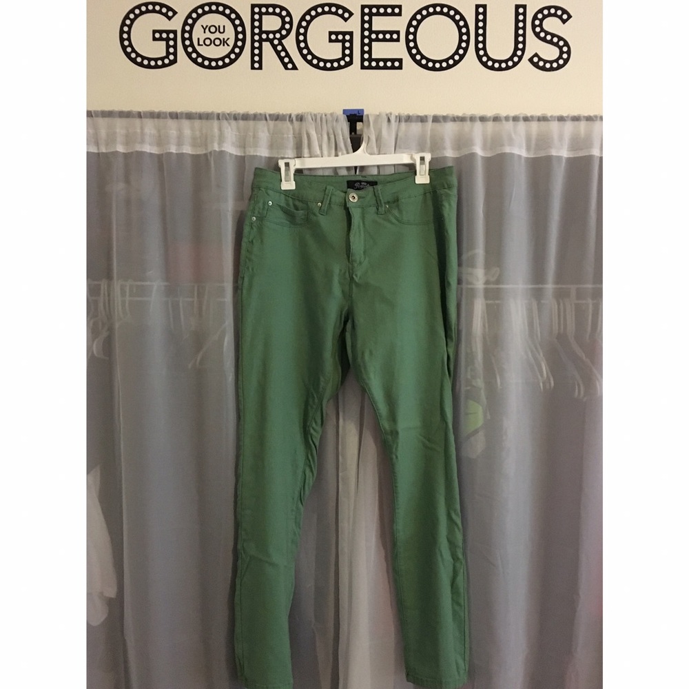 Military Green Jeggings