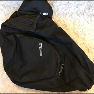 Men's cross body Jansport backpack