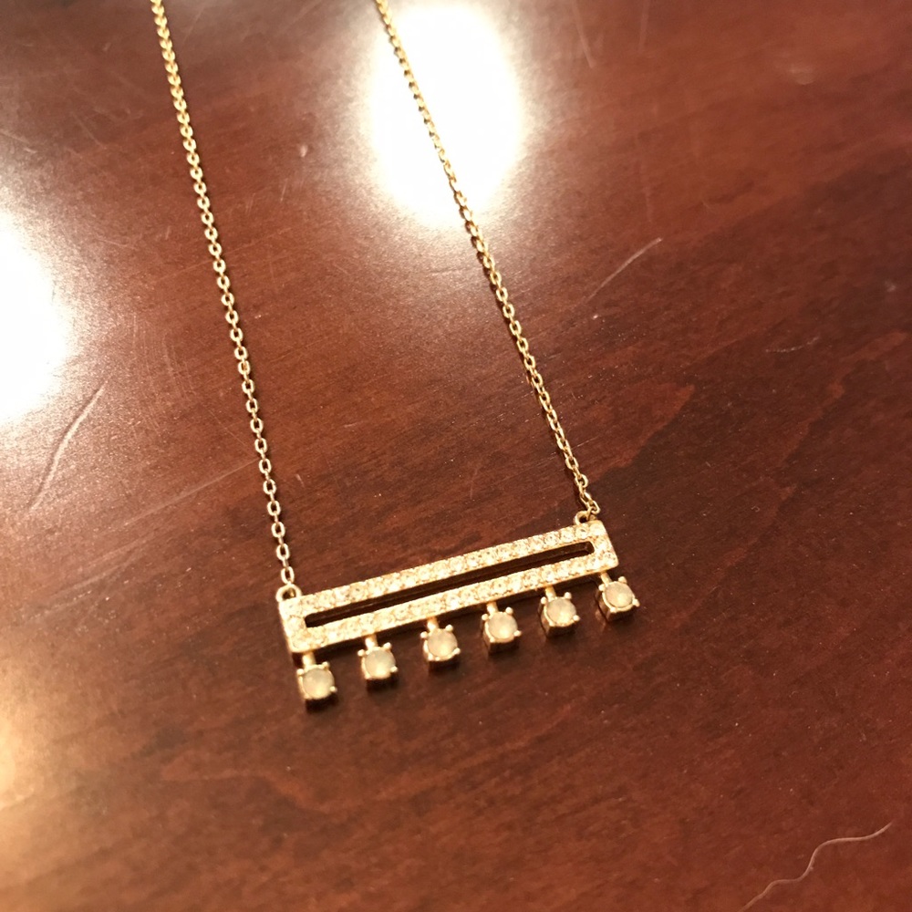 Baublebar rhinestone necklace.