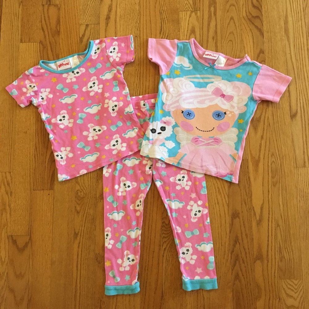 Lalaloopsy-Girl's Size 4 3pc Pajama Set