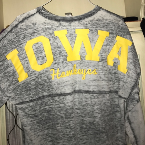 iowa Hawkeyes long sleeve ombré shirt - Picture 2 of 2