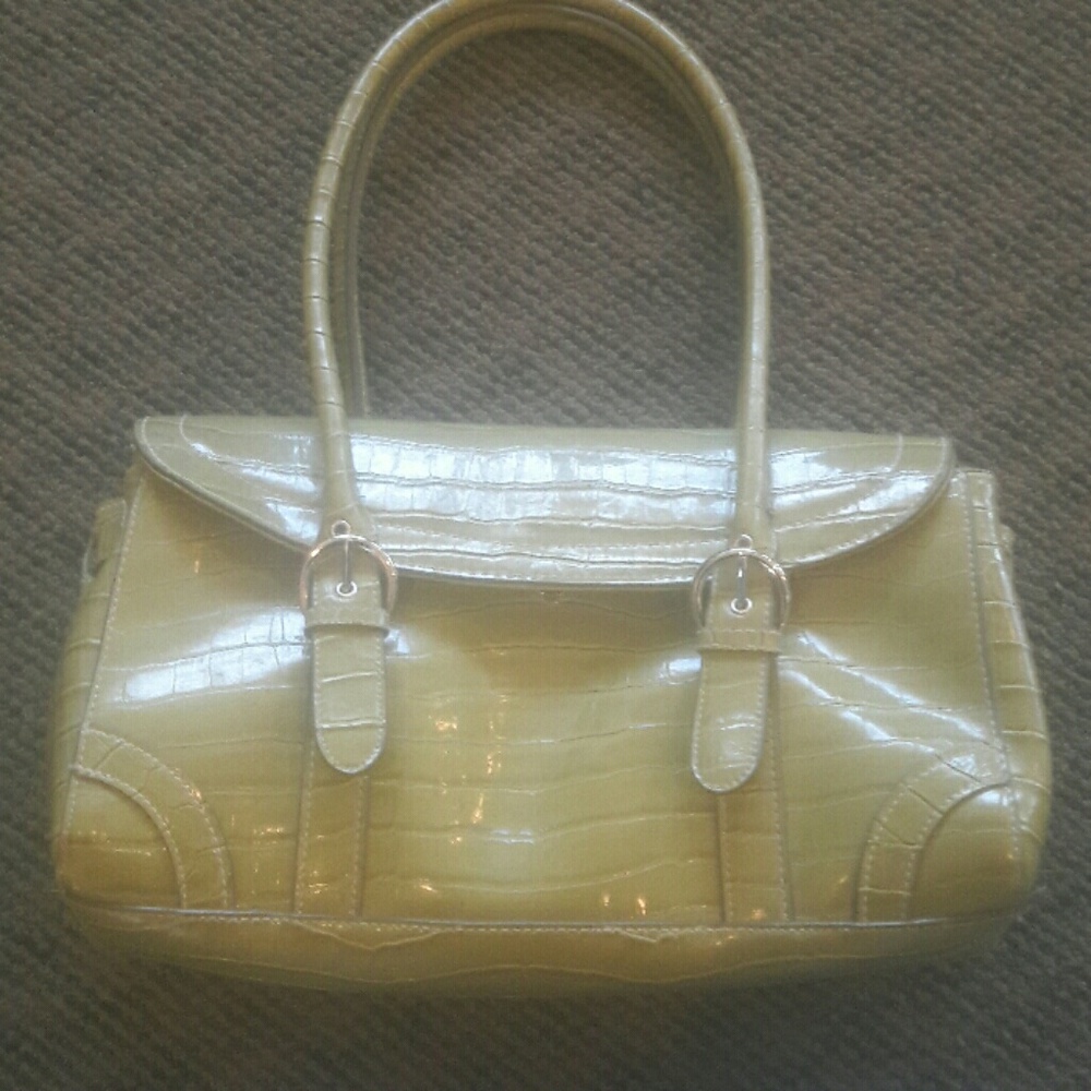 Green handbag