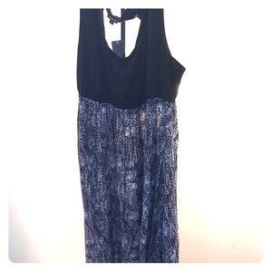 Torrid Black and White Dress