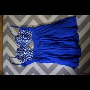 Sparkly Blue Prom/Homecoming Dress