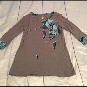 Zumba 3/4 sleeve shirt