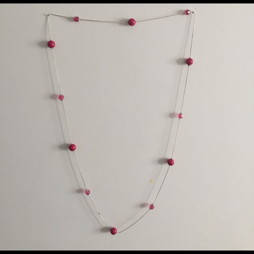 Pink necklace
