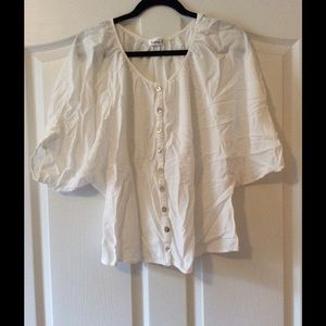 Spring summer festival flowy top boho small