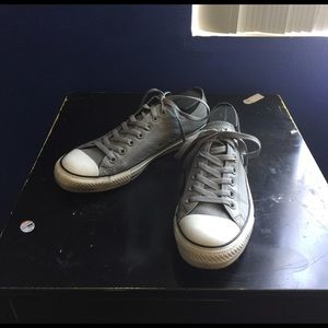 Leather Converse All Stars