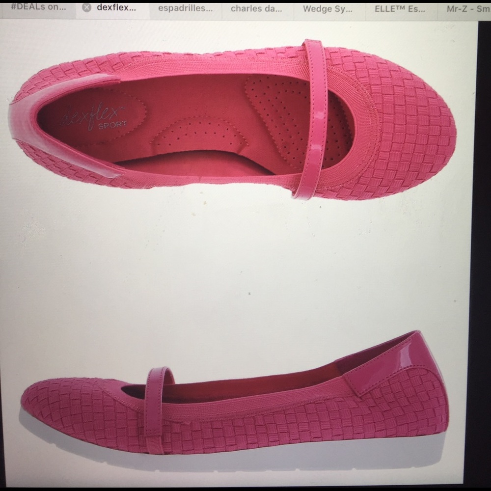 Dexflex Comfort women's Angelica Rose pink flat