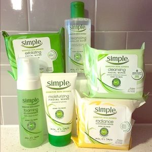 ⭐️SOLD⭐️Simple facial cleansing bundle