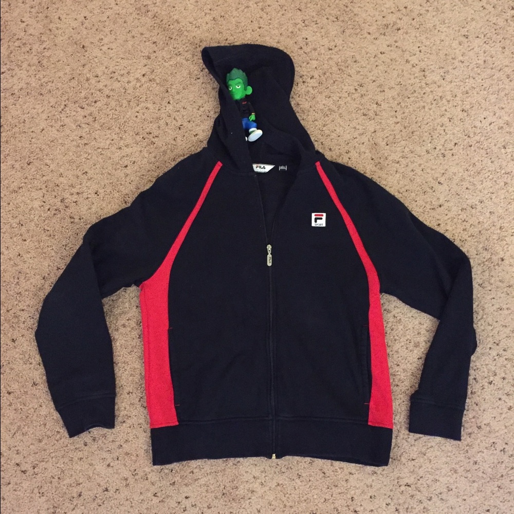 ❌SOLD❌ Vintage 90s Fila Sport logo jacket medium