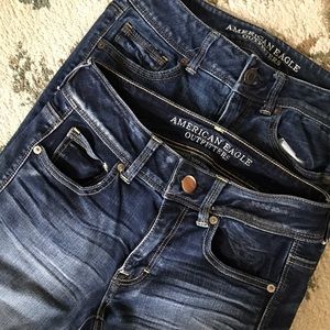 2 Pairs of American Eagle Bootcut Jeans
