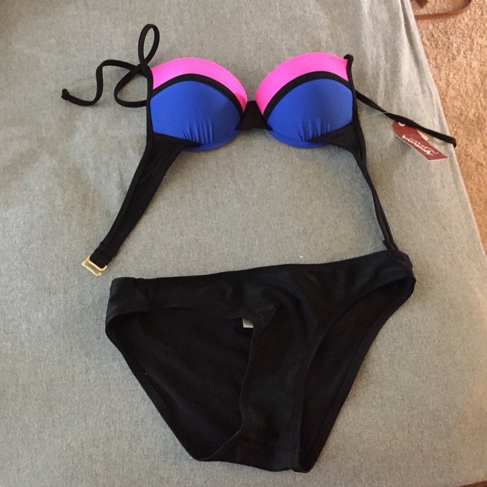 Push up Bikini top and bottom