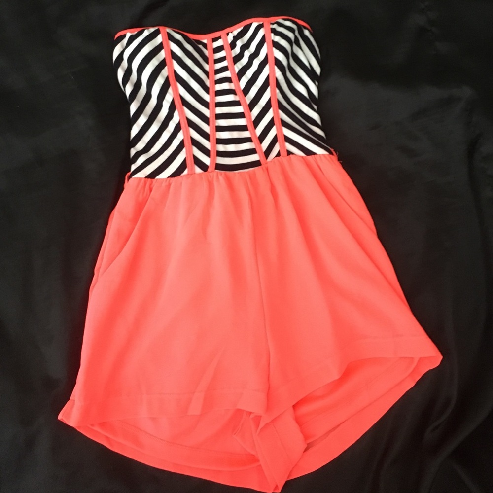 Small shorts romper