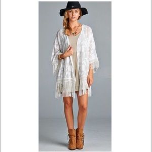 All about the Fringe Kimono
