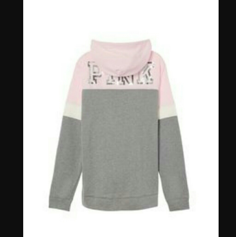 **SOLD** New victorias secret pink bling hoodie