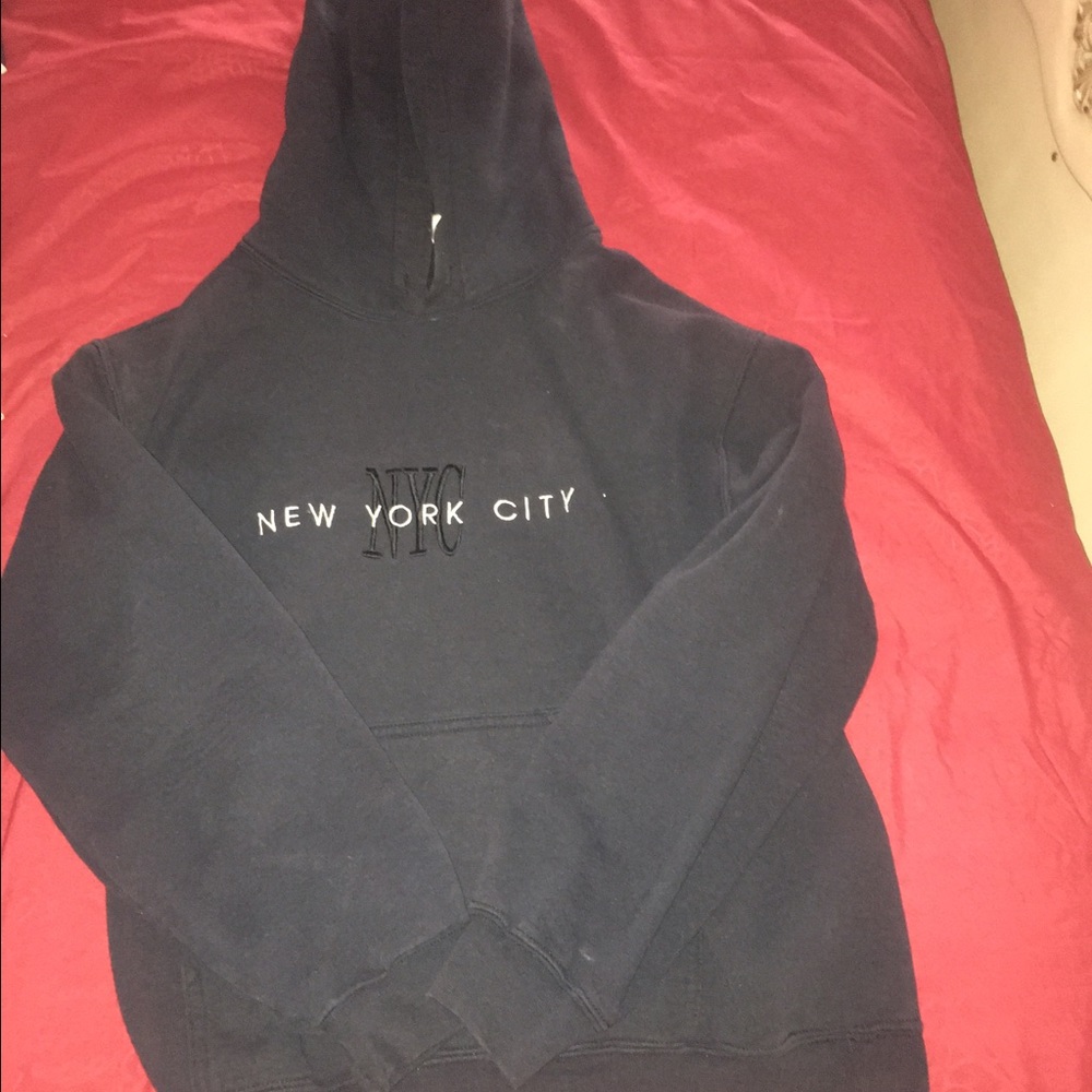 new york city hoodie by Gildan heavy blend