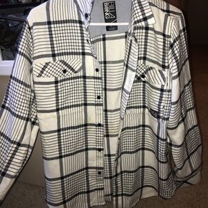 Men's billabong flannel, size M
