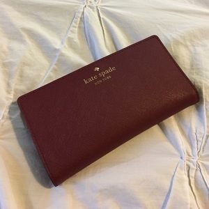 Kate Spade Stacy saffiano wallet