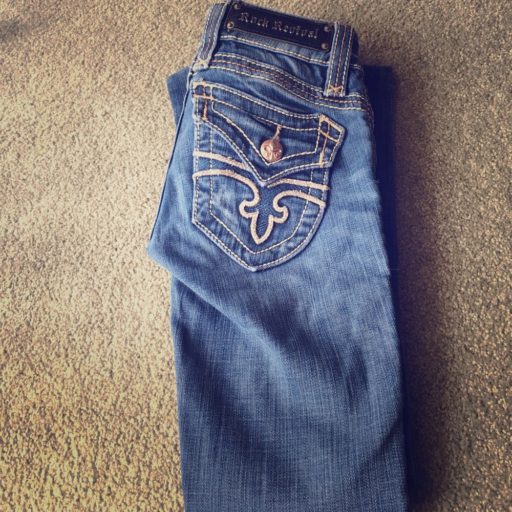 Rock revival jeans size 22