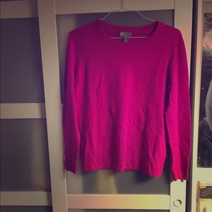 JCP Pink Cashmere Sweater