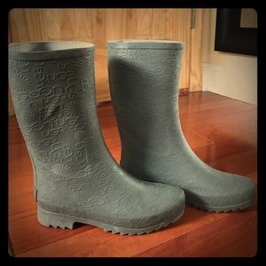 ✨AUTHENTIC✨ Gray Ugg Rainboots