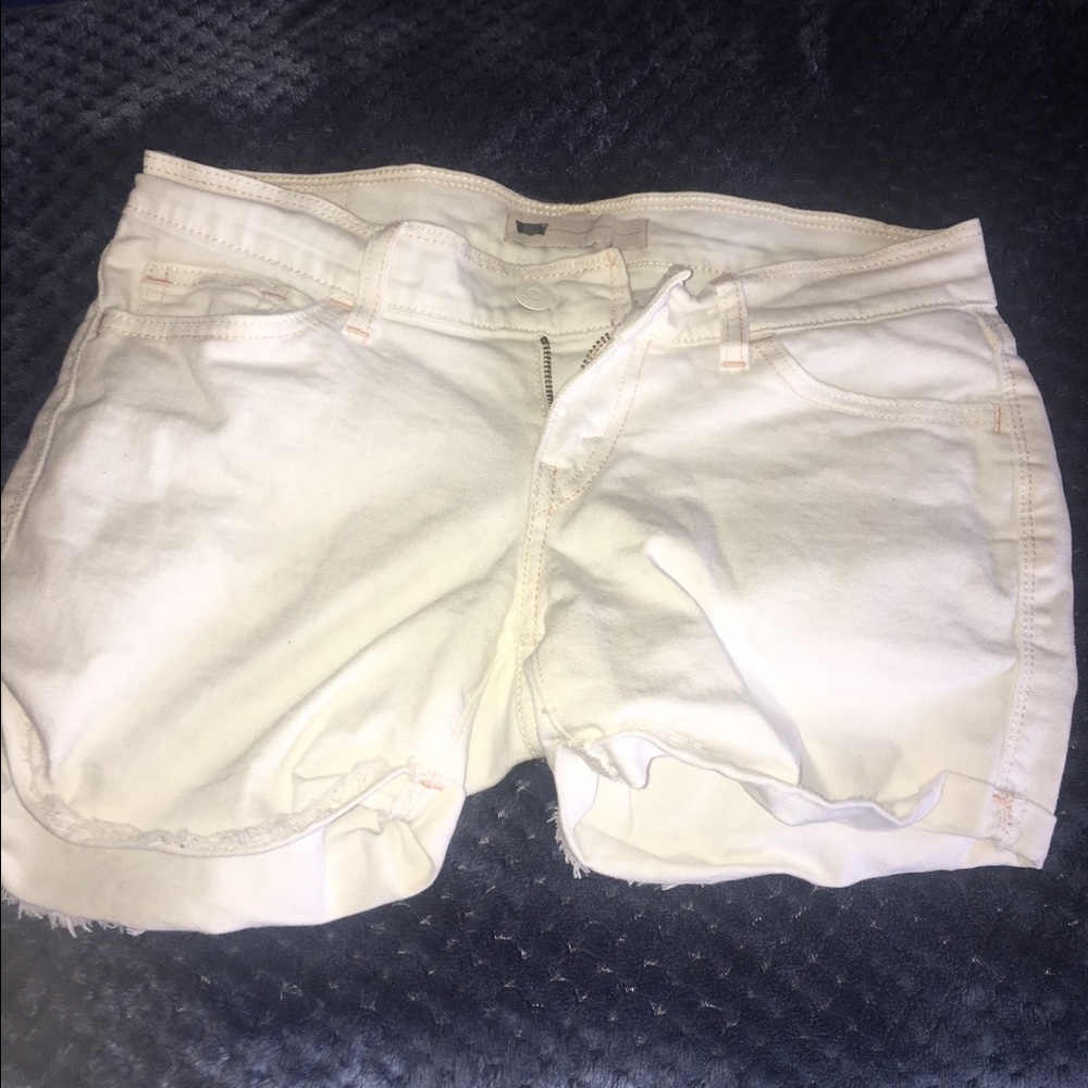 White Shorts