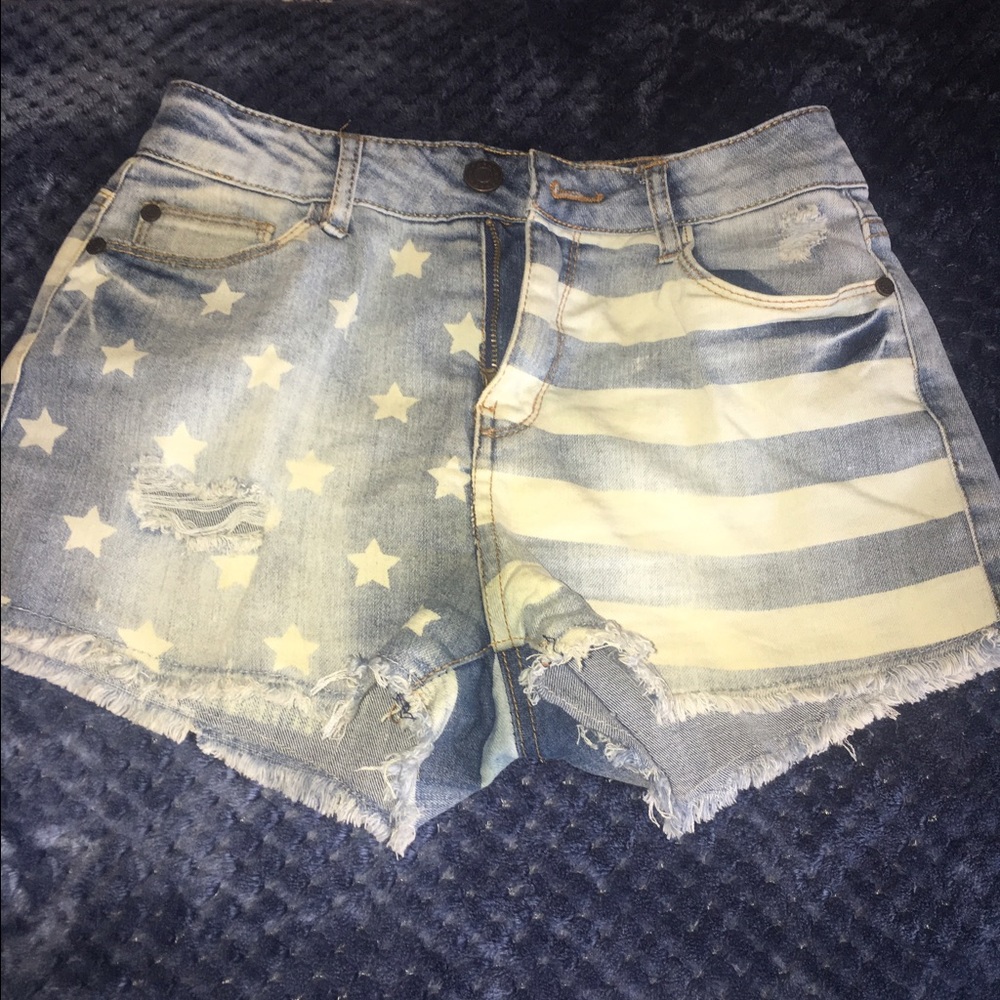 American Flag shorts