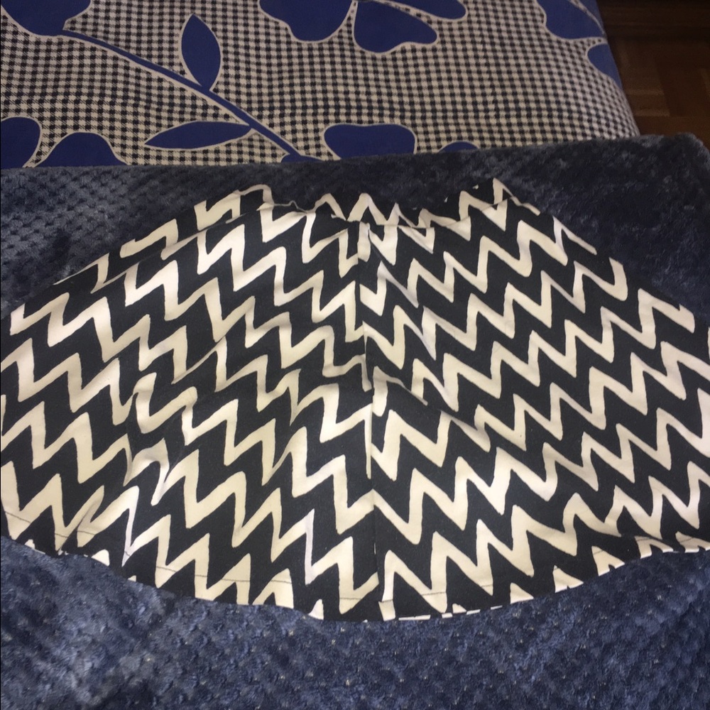 Black and white skirt