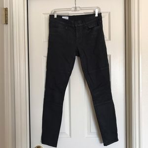 Gap black skinny jeans