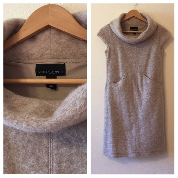 Cynthia Rowley Dresses & Skirts - Cynthia Rowley wool cowl neck lined dress 🎀