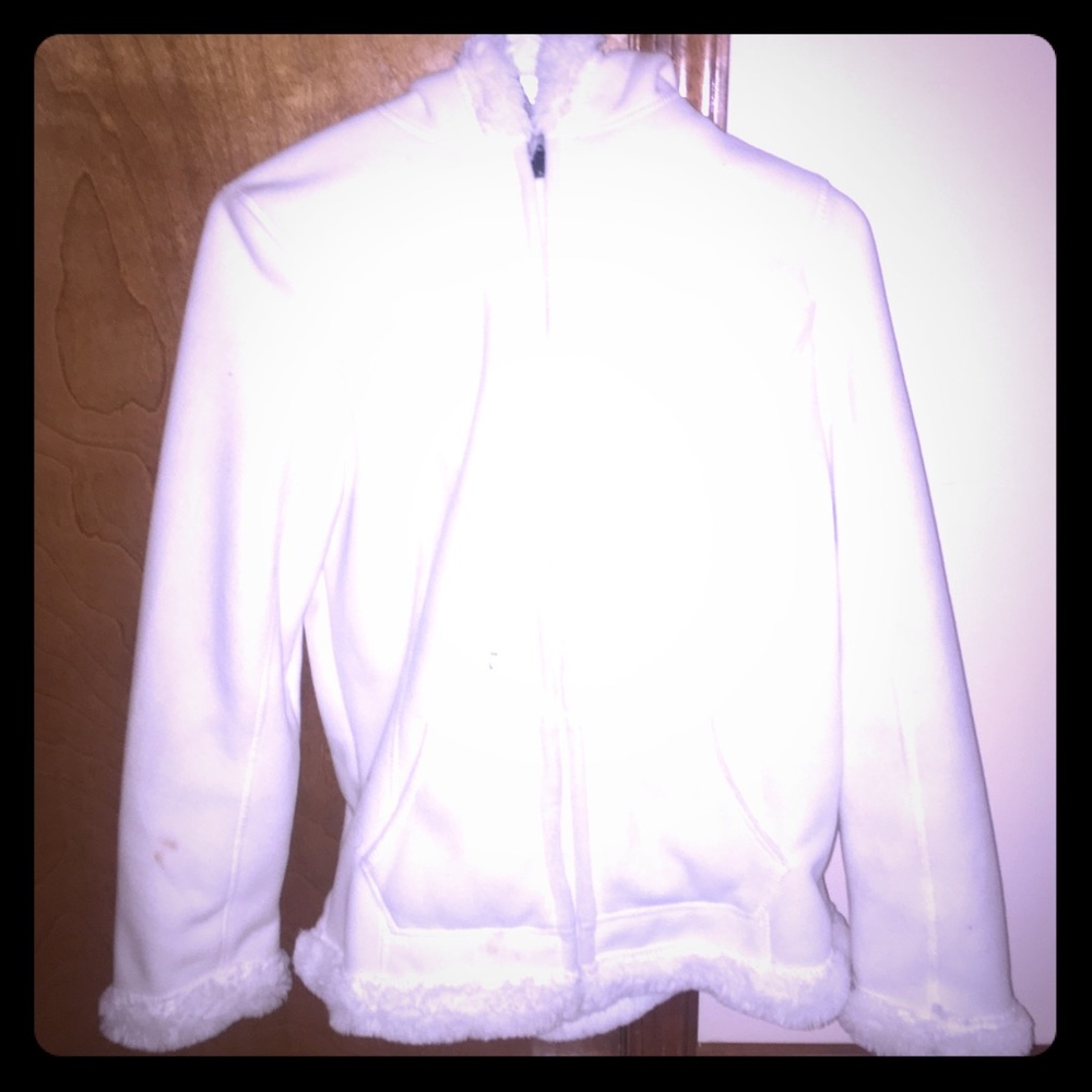 White Furry Coat