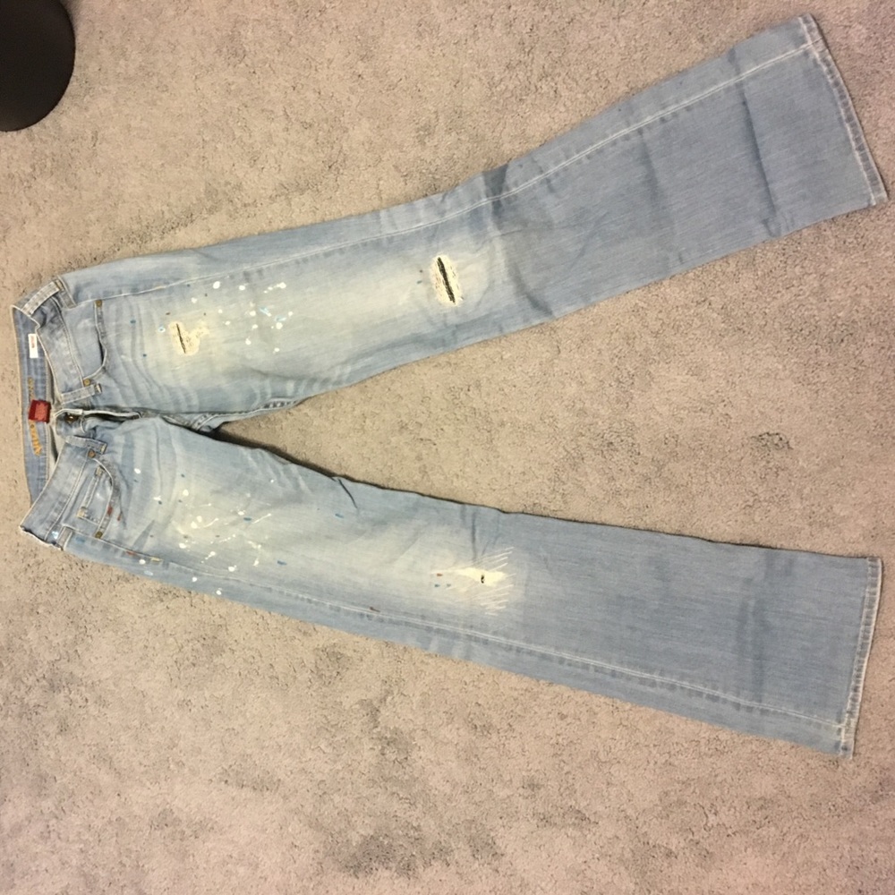 Boot cut jeans