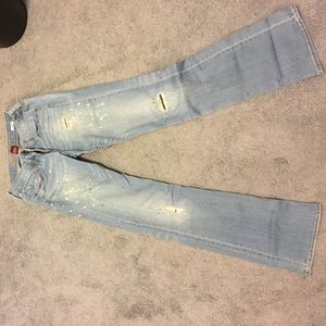 Boot cut jeans